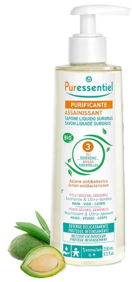 PURESSENTIEL SAPONE SURGRAS 250 ML - farmasconti.eu