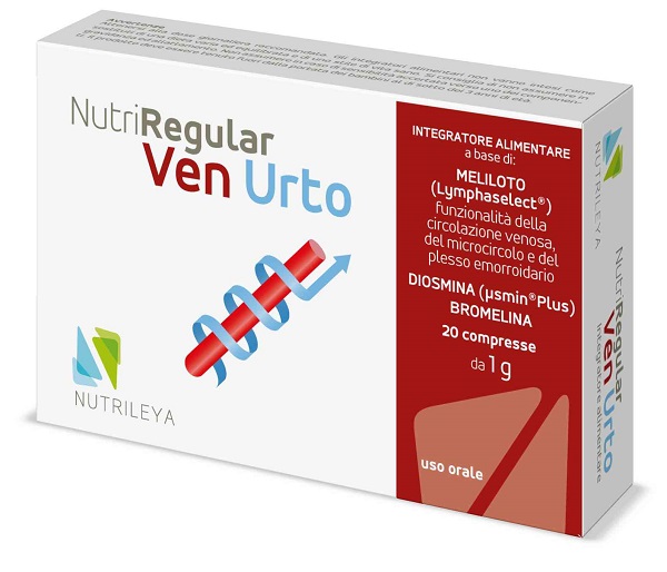NUTRIREGULAR VEN URTO 20 COMPRESSE - farmasconti.eu