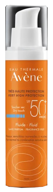 AVENE SOL FLUIDO SPF50+ SENZA PROFUMO NUOVA FORMULA 50 ML - farmasconti.eu