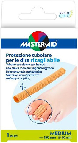 PROTEZIONE TUBOLARE MASTER-AID FOOTCARE RITAGLIABILE 15 CM 20 MM MEDIUM C7 - farmasconti.eu