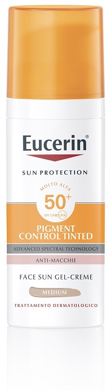 EUCERIN SUN PIGMENT CONTROL TINTED SPF50+ MEDIUM 50 ML - farmasconti.eu