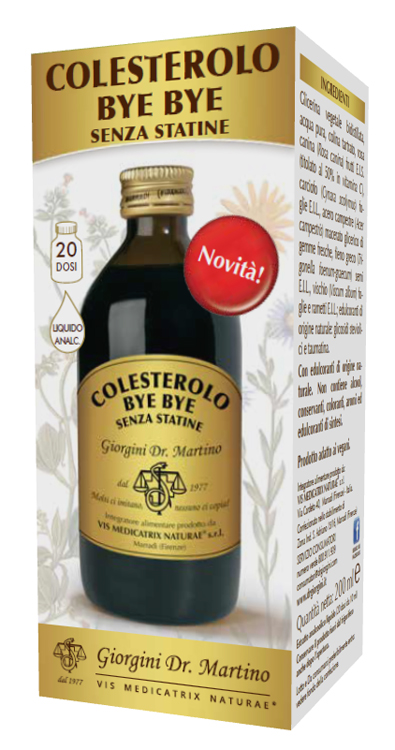 COLESTEROLO BYE BYE SENZA STATINE 200 ML - farmasconti.eu