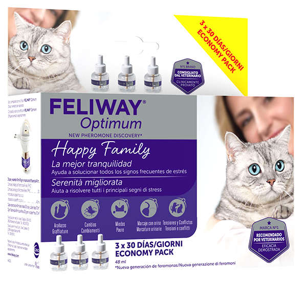 FELIWAY OPTIMUM REFILL 3X48 ML - farmasconti.eu