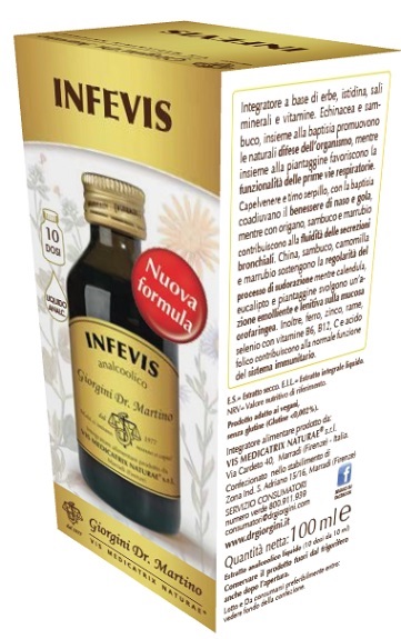 INFEVIS LIQUIDO ANALCOLICO 100 ML - farmasconti.eu
