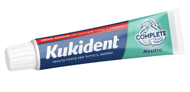 KUKIDENT NEUTRO CREMA ADESIVA DENTIERE 65 G - farmasconti.eu