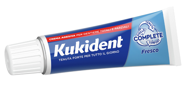 KUKIDENT FRESCO CREMA ADESIVA DENTIERE 40 G - farmasconti.eu