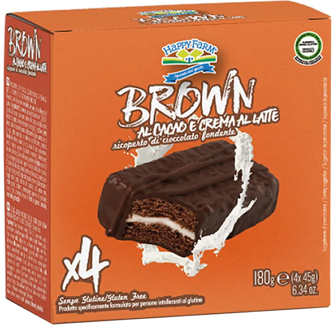 HAPPY FARM BROWN 4 PEZZI DA 45 G - farmasconti.eu