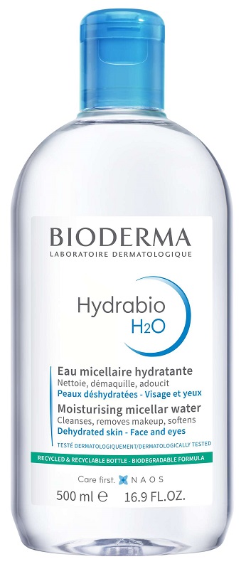 HYDRABIO H2O SOLUZIONE MICELLARE STRUCCANTE IDRATANTE 500 ML - farmasconti.eu