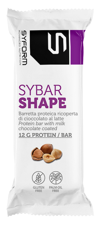 SYBAR SHAPE BARRETTA NOCCIOLA 40 G - farmasconti.eu