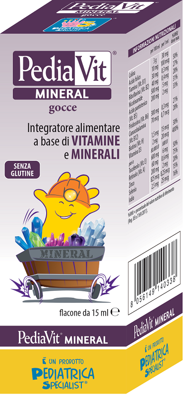 PEDIAVIT MINERAL GOCCE 15 ML - farmasconti.eu