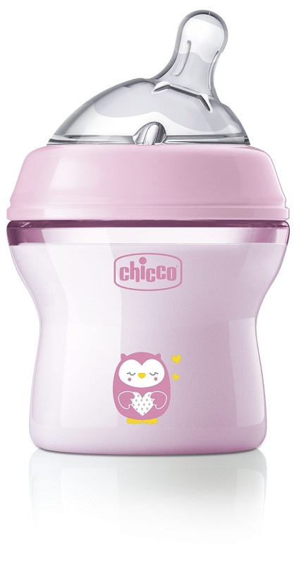 CHICCO BIBERON NAT FEEL PP 0M+ 150 ML BIMBA - farmasconti.eu
