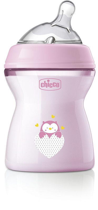 CHICCO BIBERON NAT FEEL PP 2M+ 250 ML BIMBA - farmasconti.eu