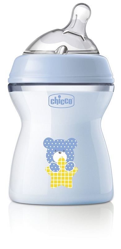 CHICCO BIBERON NAT FEEL PP 2M+ 250 ML BIMBO - farmasconti.eu