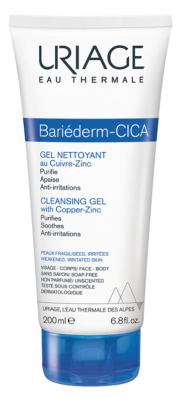 BARIEDERM CICA GEL NETTOYANT 200 ML - farmasconti.eu