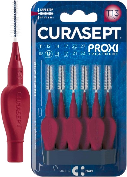 CURASEPT PROXI T13 CONE BORDEAUX 6 PEZZI - farmasconti.eu