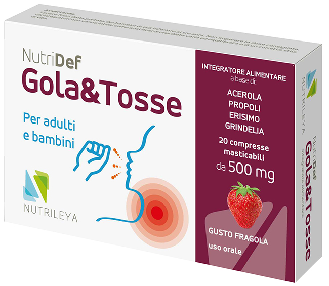 NUTRIDEF GOLA&TOSSE 20 COMPRESSE - farmasconti.eu