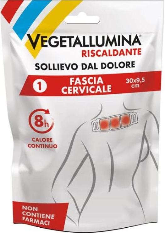 VEGETALLUMINA FASCIA CERVICALE RISCALDANTE 1 PEZZO - farmasconti.eu