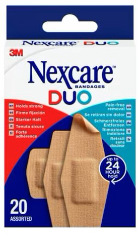CEROTTO NEXCARE DUO ASSORTITI 20 PEZZI - farmasconti.eu