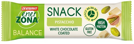 ENERZONA SNACK PISTACCHIO CIOCCOLATO BIANCO 27 G - farmasconti.eu