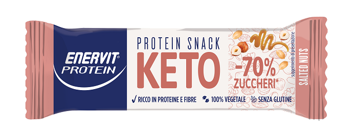 ENERVIT PROTEIN KETO SNACK SALTED NUTS 35 G - farmasconti.eu