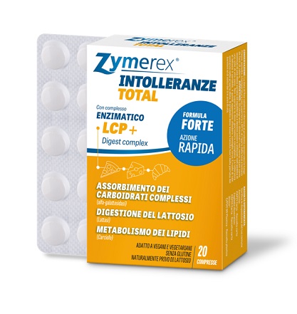 ZYMEREX INTOLLERANZE TOTAL 20 COMPRESSE - farmasconti.eu