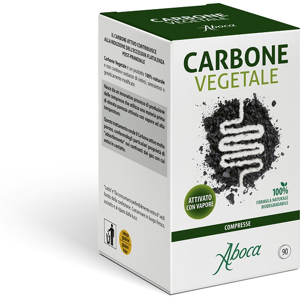 CARBONE VEGETALE 90 COMPRESSE - farmasconti.eu