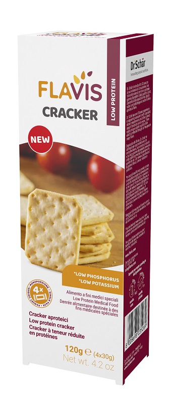 FLAVIS CRACKER APROTEICI 4 PORZIONI DA 30 G - farmasconti.eu