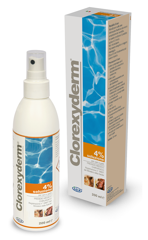 CLOREXYDERM SOLUZIONE 4% 200 ML - farmasconti.eu