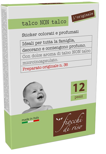 FIOCCHI DI RISO TALCO NON TALCO CEROTTI 12 PEZZI - farmasconti.eu