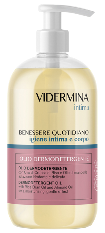 VIDERMINA INTIMA OLIO DETERGENTE CORPO E INTIMO 500 ML - farmasconti.eu