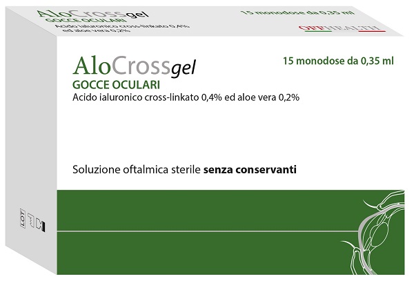 ALOCROSSGEL SOLUZIONE OFTALMICA 15 MONODOSE DA 0,35 ML - farmasconti.eu
