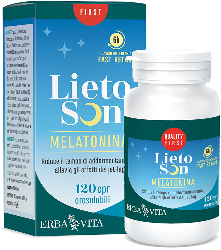 LIETOSON MELATONINA 120 COMPRESSE OROSOLUBILI - farmasconti.eu