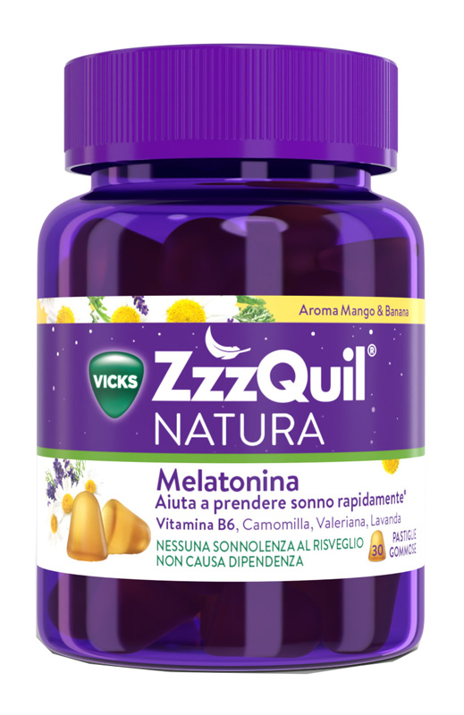 VICKS ZZZQUIL SONNO MANGO & BANANA 30 PASTIGLIE GOMMOSE - farmasconti.eu