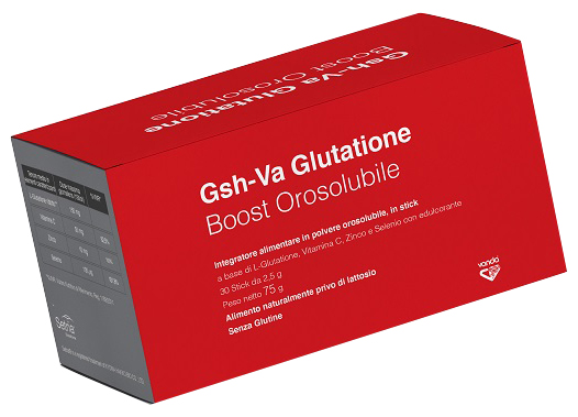 GSH VA GLUTATIONE BOOST 30 STICK OROSOLUBILI - farmasconti.eu