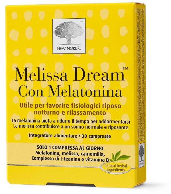 MELISSA DREAM CON MELATONINA 30 COMPRESSE - farmasconti.eu