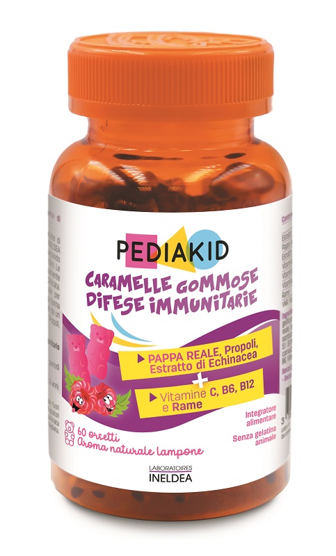 PEDIAKID DIFESE IMMUNITARIE 60 ORSETTI GOMMOSI - farmasconti.eu