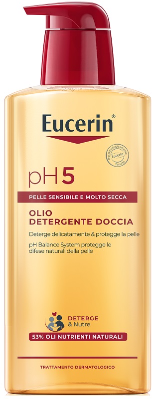 EUCERIN PELLI SENSIBILI OLIO DOCCIA 400 ML - farmasconti.eu