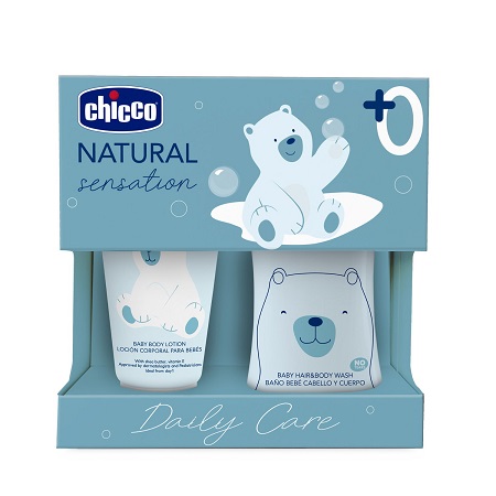 CHICCO NATURAL SENSATION SET BAGNOSHAMPOO+CREMA CORPO - farmasconti.eu