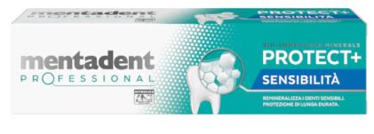 MENTADENT PROFESSIONAL DENTIFRICIO PROTECT + SENSIBILITA' 75 ML - farmasconti.eu