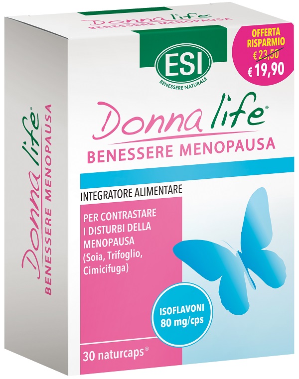 ESI DONNA LIFE MENOPAUSA OFFERTA 30 NATURCAPS - farmasconti.eu