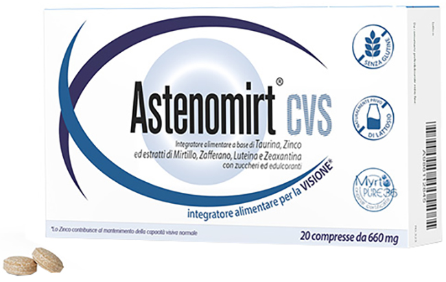 ASTENOMIRT CVS 20 COMPRESSE - farmasconti.eu