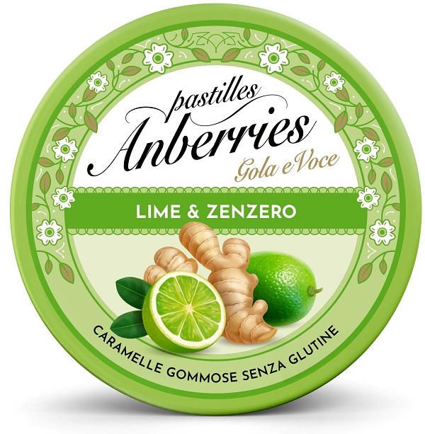 ANBERRIES LIME & ZENZERO 50 G - farmasconti.eu
