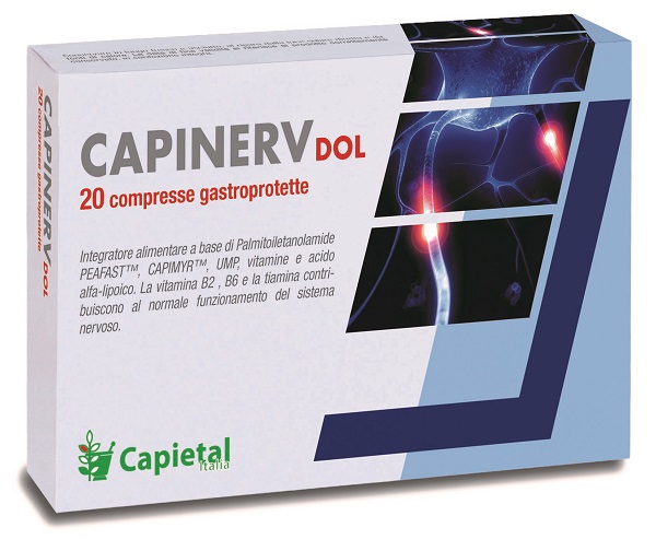 CAPINERV DOL 20 COMPRESSE GASTROPROTETTE - farmasconti.eu