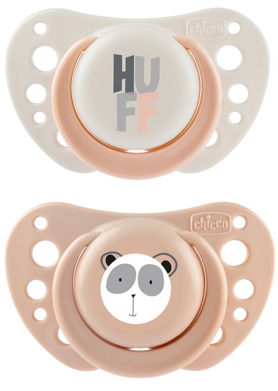 CHICCO SUCCHIETTI AIR ROSA SILICONE 2-6 MESI 2 PEZZI - farmasconti.eu