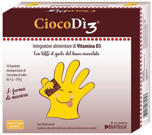CIOCODI3 30 TAVOLETTE DI CIOCCOLATO - farmasconti.eu