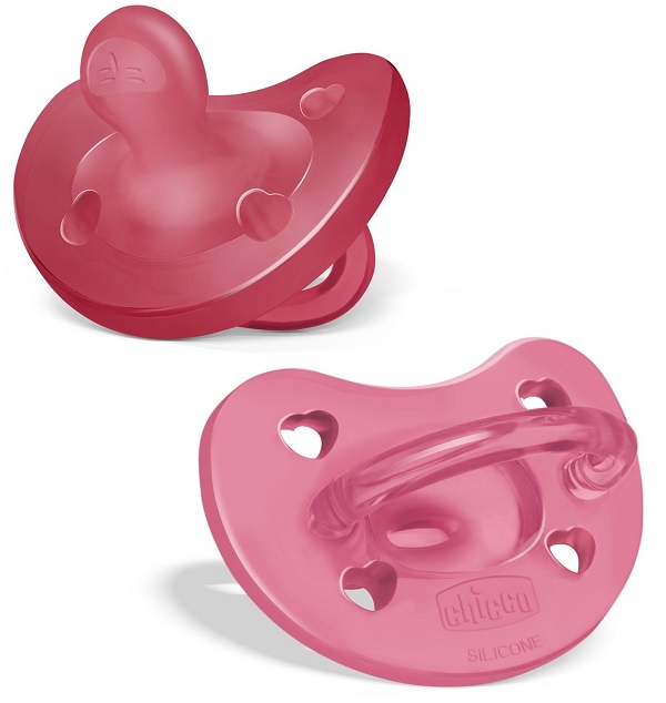 CHICCO GOMMOTTO SILICONE ROSA 16-36 MESI 2 PEZZI - farmasconti.eu