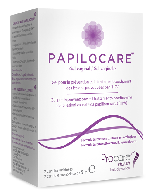 PAPILOCARE GEL VAGINALE 7 CANNULE MONODOSE X 5 ML - farmasconti.eu