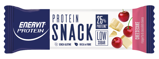 ENERVIT PROTEIN SNACK CHEESCAKE LOW SUGAR 30 G - farmasconti.eu