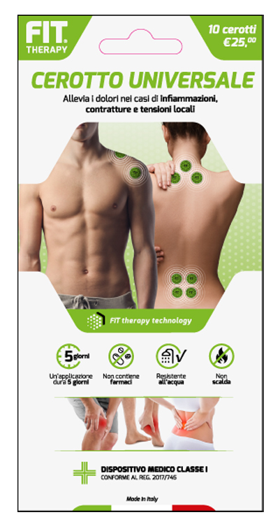 FIT THERAPY CEROTTO UNIVERSALE 10 PEZZI - farmasconti.eu