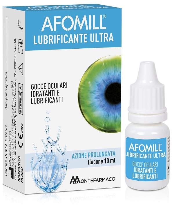 AFOMILL LUBRIFICANTE ULTRA GOCCE OCULARI 10 ML - farmasconti.eu